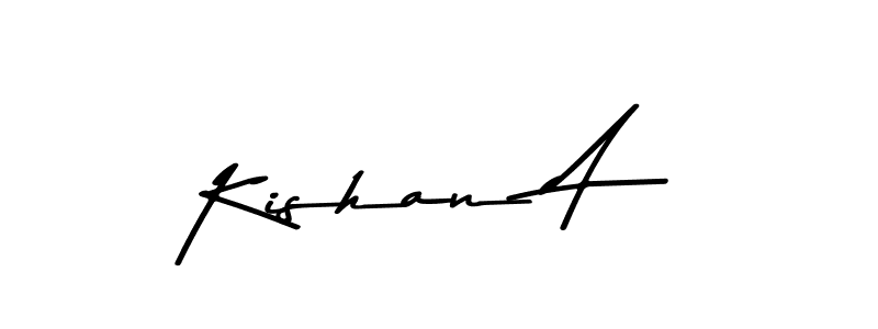 You can use this online signature creator to create a handwritten signature for the name Kishan A. This is the best online autograph maker. Kishan A signature style 9 images and pictures png