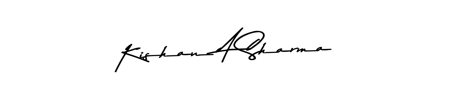 How to Draw Kishan A Sharma signature style? Asem Kandis PERSONAL USE is a latest design signature styles for name Kishan A Sharma. Kishan A Sharma signature style 9 images and pictures png