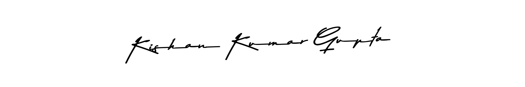 This is the best signature style for the Kishan Kumar Gupta name. Also you like these signature font (Asem Kandis PERSONAL USE). Mix name signature. Kishan Kumar Gupta signature style 9 images and pictures png