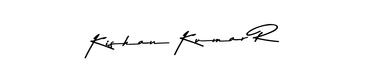How to make Kishan Kumar R signature? Asem Kandis PERSONAL USE is a professional autograph style. Create handwritten signature for Kishan Kumar R name. Kishan Kumar R signature style 9 images and pictures png