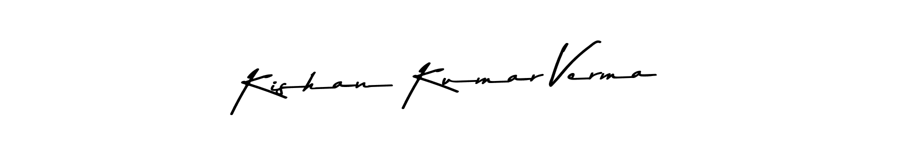 Also You can easily find your signature by using the search form. We will create Kishan Kumar Verma name handwritten signature images for you free of cost using Asem Kandis PERSONAL USE sign style. Kishan Kumar Verma signature style 9 images and pictures png