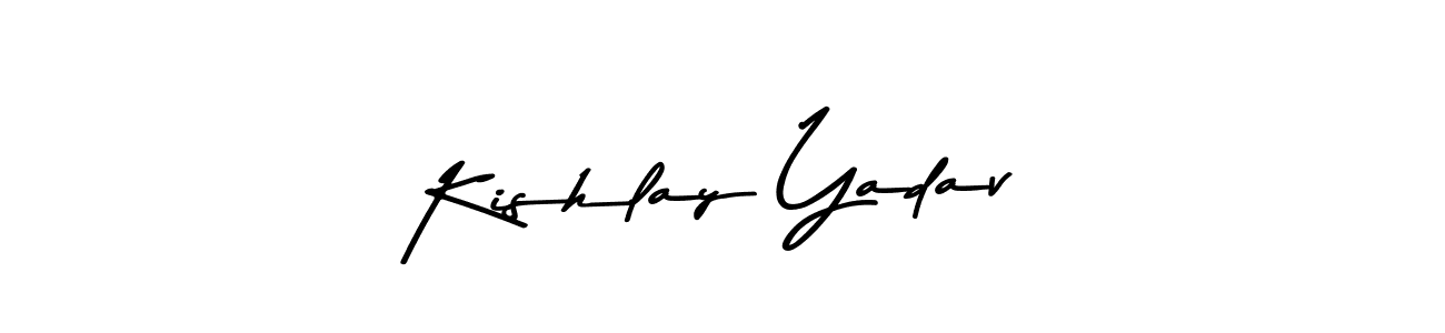 Similarly Asem Kandis PERSONAL USE is the best handwritten signature design. Signature creator online .You can use it as an online autograph creator for name Kishlay Yadav. Kishlay Yadav signature style 9 images and pictures png