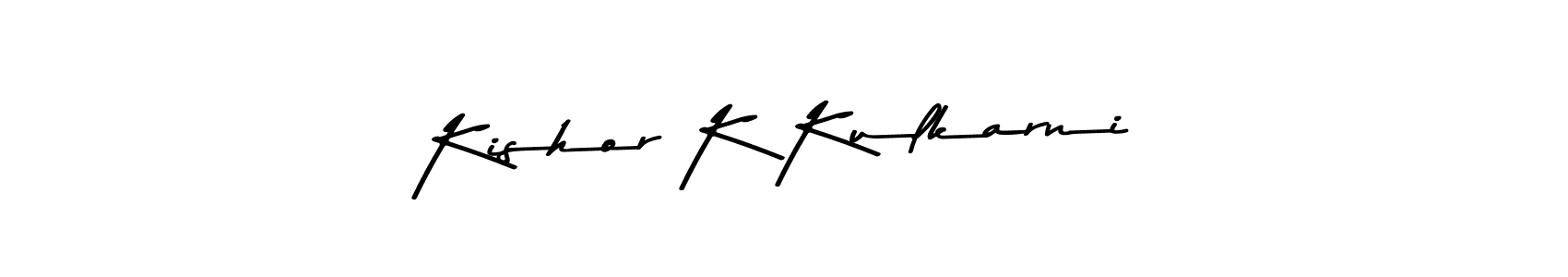 It looks lik you need a new signature style for name Kishor K Kulkarni. Design unique handwritten (Asem Kandis PERSONAL USE) signature with our free signature maker in just a few clicks. Kishor K Kulkarni signature style 9 images and pictures png