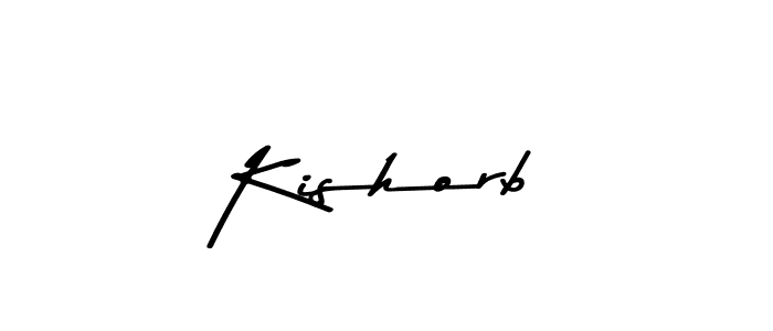 if you are searching for the best signature style for your name Kishorb. so please give up your signature search. here we have designed multiple signature styles  using Asem Kandis PERSONAL USE. Kishorb signature style 9 images and pictures png