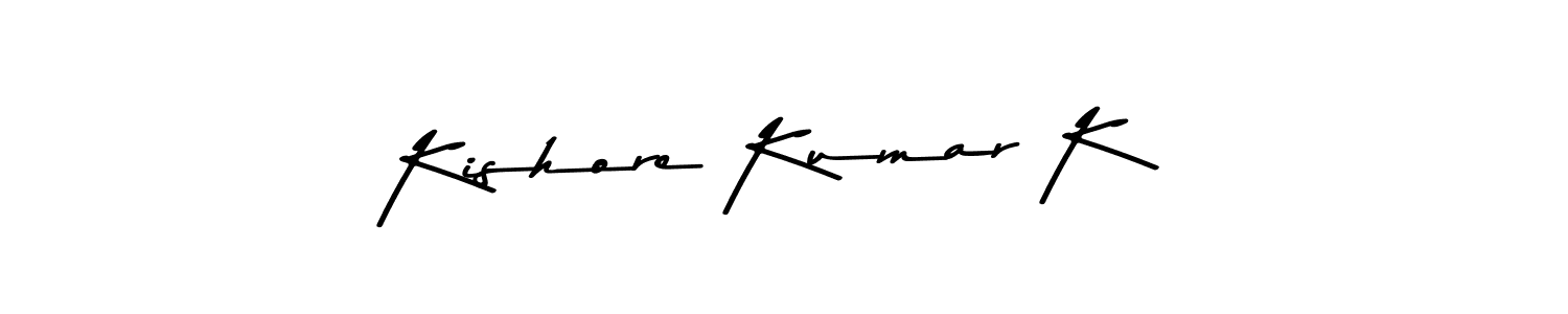 Once you've used our free online signature maker to create your best signature Asem Kandis PERSONAL USE style, it's time to enjoy all of the benefits that Kishore Kumar K name signing documents. Kishore Kumar K signature style 9 images and pictures png
