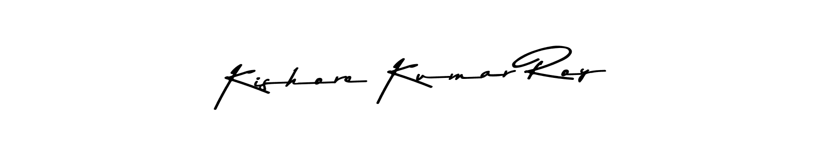 The best way (Asem Kandis PERSONAL USE) to make a short signature is to pick only two or three words in your name. The name Kishore Kumar Roy include a total of six letters. For converting this name. Kishore Kumar Roy signature style 9 images and pictures png