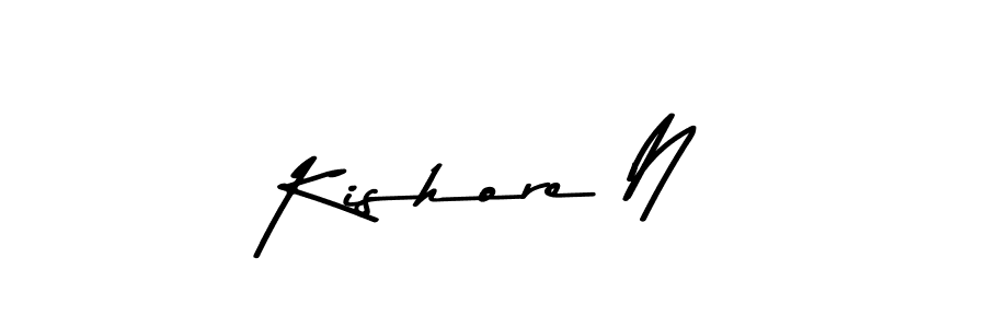 You can use this online signature creator to create a handwritten signature for the name Kishore N. This is the best online autograph maker. Kishore N signature style 9 images and pictures png