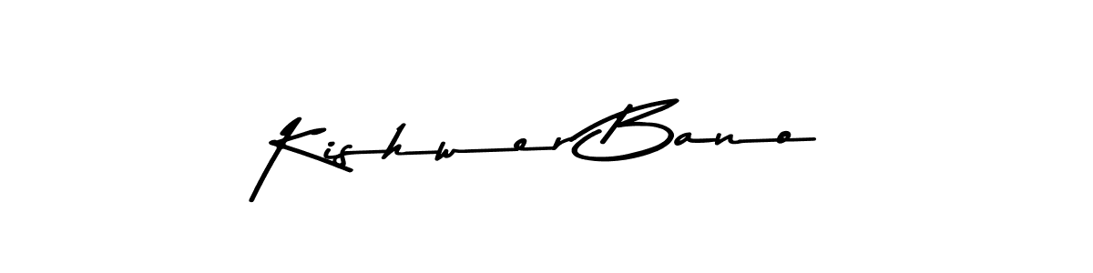 It looks lik you need a new signature style for name Kishwer Bano. Design unique handwritten (Asem Kandis PERSONAL USE) signature with our free signature maker in just a few clicks. Kishwer Bano signature style 9 images and pictures png
