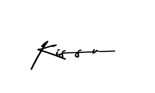 Design your own signature with our free online signature maker. With this signature software, you can create a handwritten (Asem Kandis PERSONAL USE) signature for name Kissu. Kissu signature style 9 images and pictures png