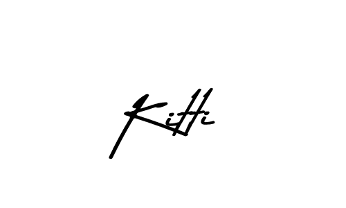 How to make Kitti signature? Asem Kandis PERSONAL USE is a professional autograph style. Create handwritten signature for Kitti name. Kitti signature style 9 images and pictures png