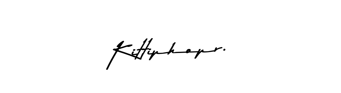 The best way (Asem Kandis PERSONAL USE) to make a short signature is to pick only two or three words in your name. The name Kittiphopr. include a total of six letters. For converting this name. Kittiphopr. signature style 9 images and pictures png
