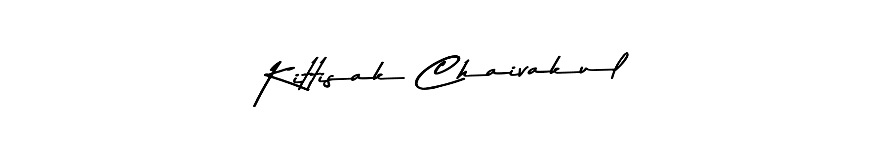 How to make Kittisak Chaivakul signature? Asem Kandis PERSONAL USE is a professional autograph style. Create handwritten signature for Kittisak Chaivakul name. Kittisak Chaivakul signature style 9 images and pictures png