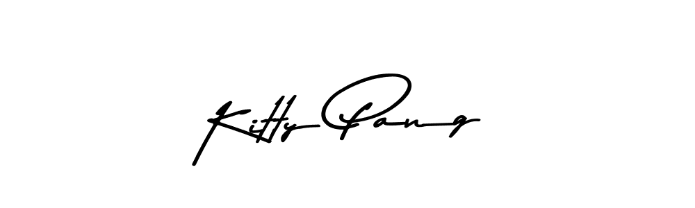 Design your own signature with our free online signature maker. With this signature software, you can create a handwritten (Asem Kandis PERSONAL USE) signature for name Kitty Pang. Kitty Pang signature style 9 images and pictures png