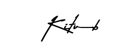 It looks like you need a new signature style for name Kitub. Design unique handwritten (Asem Kandis PERSONAL USE) signature with our free signature maker in just a few clicks. Kitub signature style 9 images and pictures png