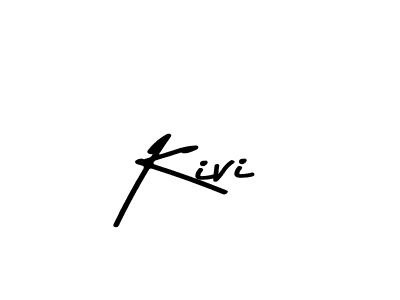 You should practise on your own different ways (Asem Kandis PERSONAL USE) to write your name (Kivi) in signature. don't let someone else do it for you. Kivi signature style 9 images and pictures png