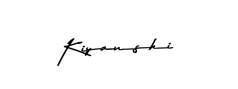 Kiyanshi stylish signature style. Best Handwritten Sign (Asem Kandis PERSONAL USE) for my name. Handwritten Signature Collection Ideas for my name Kiyanshi. Kiyanshi signature style 9 images and pictures png