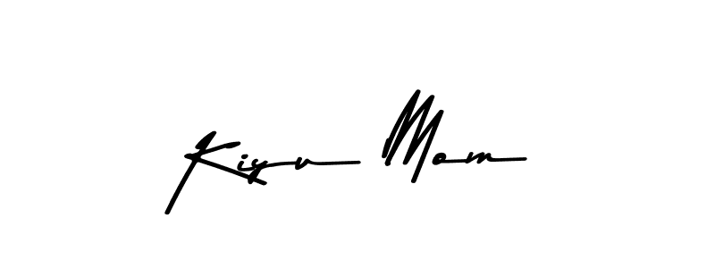 How to make Kiyu Mom signature? Asem Kandis PERSONAL USE is a professional autograph style. Create handwritten signature for Kiyu Mom name. Kiyu Mom signature style 9 images and pictures png