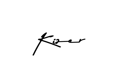 Kizer stylish signature style. Best Handwritten Sign (Asem Kandis PERSONAL USE) for my name. Handwritten Signature Collection Ideas for my name Kizer. Kizer signature style 9 images and pictures png