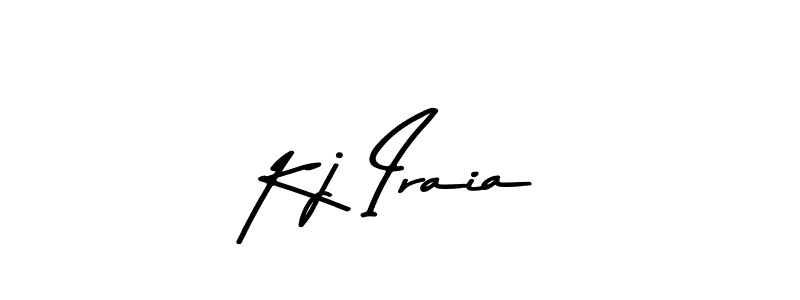 How to make Kj Iraia signature? Asem Kandis PERSONAL USE is a professional autograph style. Create handwritten signature for Kj Iraia name. Kj Iraia signature style 9 images and pictures png