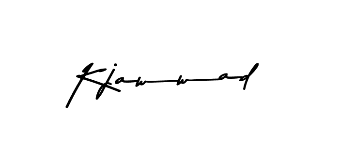 How to make Kjawwad signature? Asem Kandis PERSONAL USE is a professional autograph style. Create handwritten signature for Kjawwad name. Kjawwad signature style 9 images and pictures png