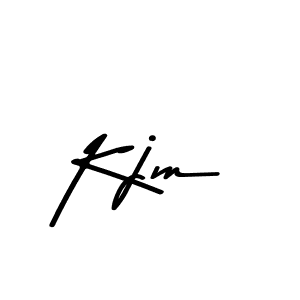 Also we have Kjm name is the best signature style. Create professional handwritten signature collection using Asem Kandis PERSONAL USE autograph style. Kjm signature style 9 images and pictures png