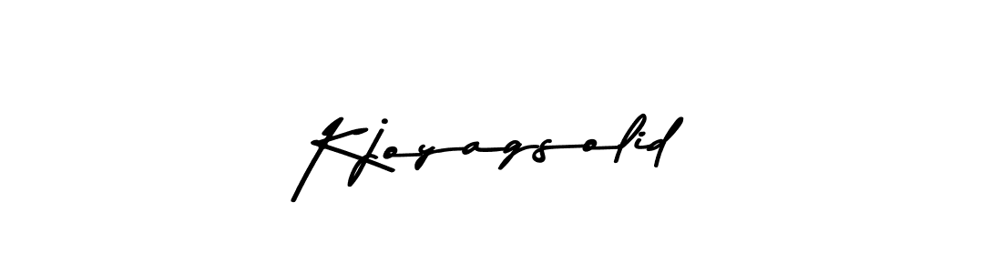 Also we have Kjoyagsolid name is the best signature style. Create professional handwritten signature collection using Asem Kandis PERSONAL USE autograph style. Kjoyagsolid signature style 9 images and pictures png