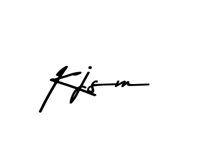 This is the best signature style for the Kjsm name. Also you like these signature font (Asem Kandis PERSONAL USE). Mix name signature. Kjsm signature style 9 images and pictures png