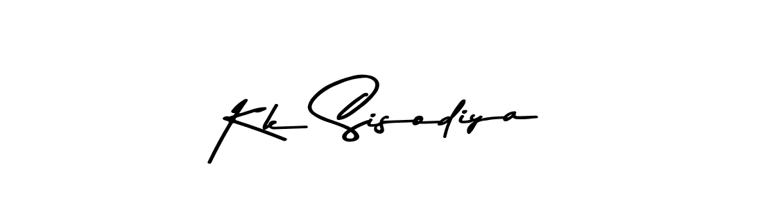 Kk Sisodiya stylish signature style. Best Handwritten Sign (Asem Kandis PERSONAL USE) for my name. Handwritten Signature Collection Ideas for my name Kk Sisodiya. Kk Sisodiya signature style 9 images and pictures png