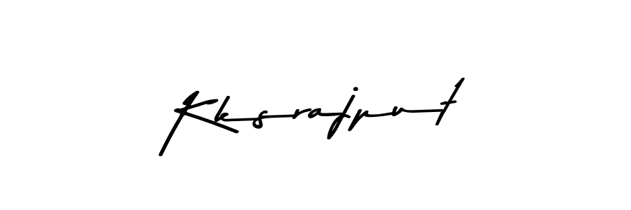 How to make Kksrajput name signature. Use Asem Kandis PERSONAL USE style for creating short signs online. This is the latest handwritten sign. Kksrajput signature style 9 images and pictures png