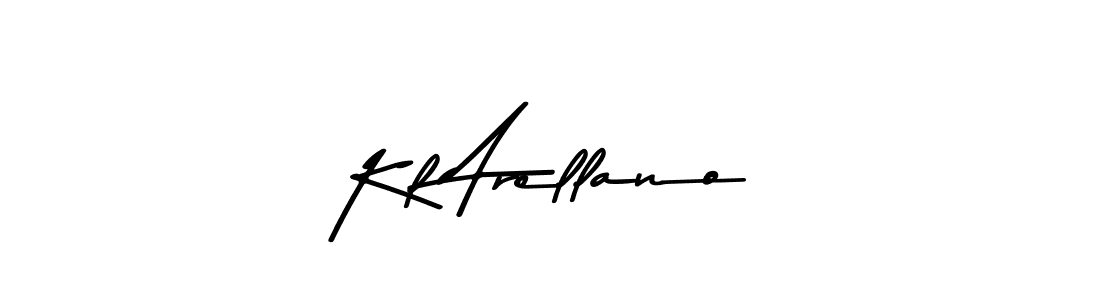 Use a signature maker to create a handwritten signature online. With this signature software, you can design (Asem Kandis PERSONAL USE) your own signature for name Kl Arellano. Kl Arellano signature style 9 images and pictures png