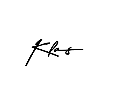 How to make Klas name signature. Use Asem Kandis PERSONAL USE style for creating short signs online. This is the latest handwritten sign. Klas signature style 9 images and pictures png