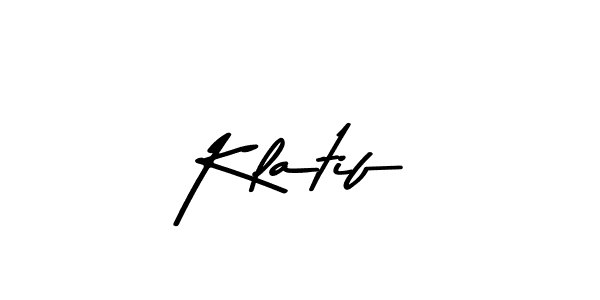 Make a short Klatif signature style. Manage your documents anywhere anytime using Asem Kandis PERSONAL USE. Create and add eSignatures, submit forms, share and send files easily. Klatif signature style 9 images and pictures png