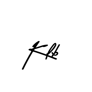 Klb stylish signature style. Best Handwritten Sign (Asem Kandis PERSONAL USE) for my name. Handwritten Signature Collection Ideas for my name Klb. Klb signature style 9 images and pictures png