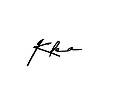 Make a beautiful signature design for name Klea. With this signature (Asem Kandis PERSONAL USE) style, you can create a handwritten signature for free. Klea signature style 9 images and pictures png