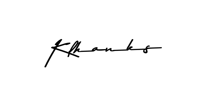 Make a short Klhanks signature style. Manage your documents anywhere anytime using Asem Kandis PERSONAL USE. Create and add eSignatures, submit forms, share and send files easily. Klhanks signature style 9 images and pictures png