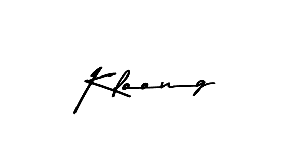 Make a beautiful signature design for name Kloong. With this signature (Asem Kandis PERSONAL USE) style, you can create a handwritten signature for free. Kloong signature style 9 images and pictures png