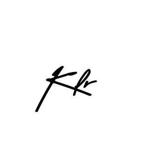 How to make Klr name signature. Use Asem Kandis PERSONAL USE style for creating short signs online. This is the latest handwritten sign. Klr signature style 9 images and pictures png