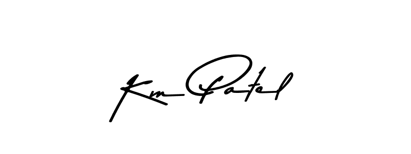 The best way (Asem Kandis PERSONAL USE) to make a short signature is to pick only two or three words in your name. The name Km Patel include a total of six letters. For converting this name. Km Patel signature style 9 images and pictures png