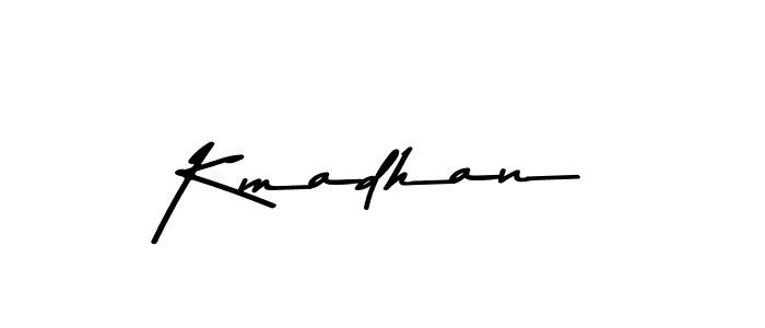 The best way (Asem Kandis PERSONAL USE) to make a short signature is to pick only two or three words in your name. The name Kmadhan include a total of six letters. For converting this name. Kmadhan signature style 9 images and pictures png