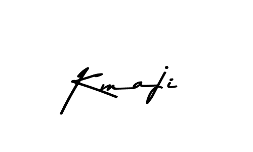 How to make Kmaji signature? Asem Kandis PERSONAL USE is a professional autograph style. Create handwritten signature for Kmaji name. Kmaji signature style 9 images and pictures png