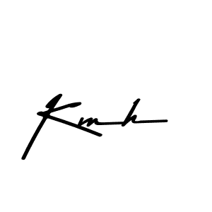 The best way (Asem Kandis PERSONAL USE) to make a short signature is to pick only two or three words in your name. The name Kmh include a total of six letters. For converting this name. Kmh signature style 9 images and pictures png