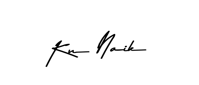 This is the best signature style for the Kn Naik name. Also you like these signature font (Asem Kandis PERSONAL USE). Mix name signature. Kn Naik signature style 9 images and pictures png