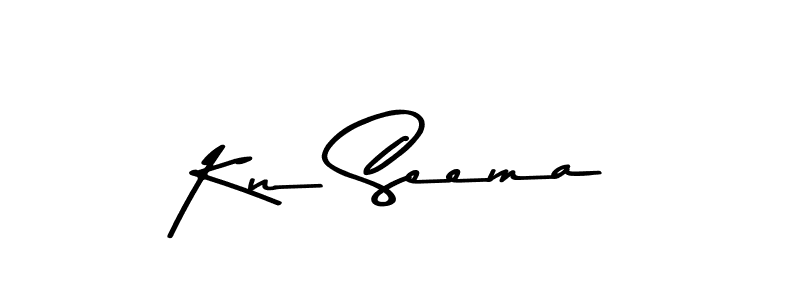 How to make Kn Seema signature? Asem Kandis PERSONAL USE is a professional autograph style. Create handwritten signature for Kn Seema name. Kn Seema signature style 9 images and pictures png