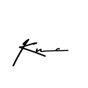 How to make Knc signature? Asem Kandis PERSONAL USE is a professional autograph style. Create handwritten signature for Knc name. Knc signature style 9 images and pictures png