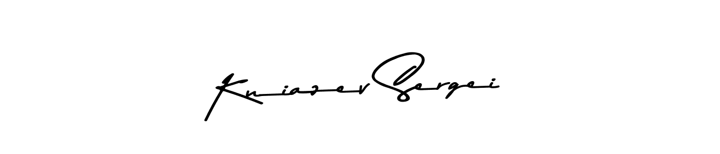 Best and Professional Signature Style for Kniazev Sergei. Asem Kandis PERSONAL USE Best Signature Style Collection. Kniazev Sergei signature style 9 images and pictures png