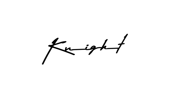 Design your own signature with our free online signature maker. With this signature software, you can create a handwritten (Asem Kandis PERSONAL USE) signature for name Knight. Knight signature style 9 images and pictures png
