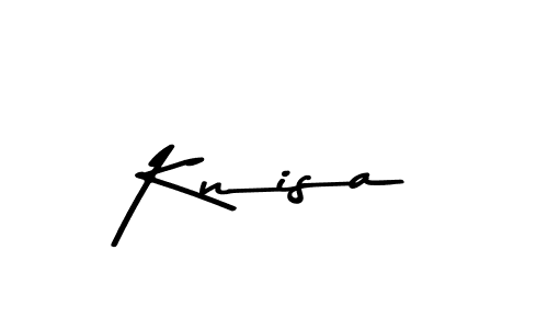 Also we have Knisa name is the best signature style. Create professional handwritten signature collection using Asem Kandis PERSONAL USE autograph style. Knisa signature style 9 images and pictures png