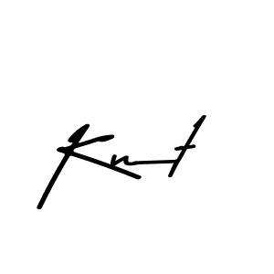 How to make Knt signature? Asem Kandis PERSONAL USE is a professional autograph style. Create handwritten signature for Knt name. Knt signature style 9 images and pictures png