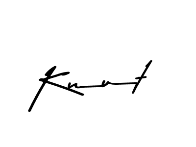 Use a signature maker to create a handwritten signature online. With this signature software, you can design (Asem Kandis PERSONAL USE) your own signature for name Knut. Knut signature style 9 images and pictures png