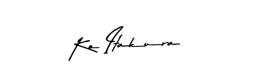 This is the best signature style for the Ko Itakura name. Also you like these signature font (Asem Kandis PERSONAL USE). Mix name signature. Ko Itakura signature style 9 images and pictures png